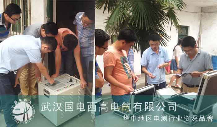 国电西高客户来访